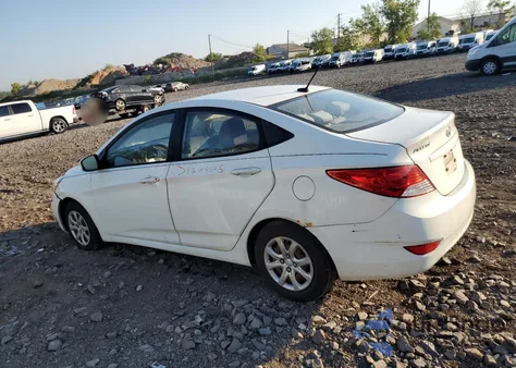 2012 Hyundai Accent Gls from USA, damaged, VIN KMHCT4AE0CU127121